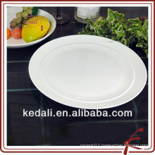 white porcelain side plate